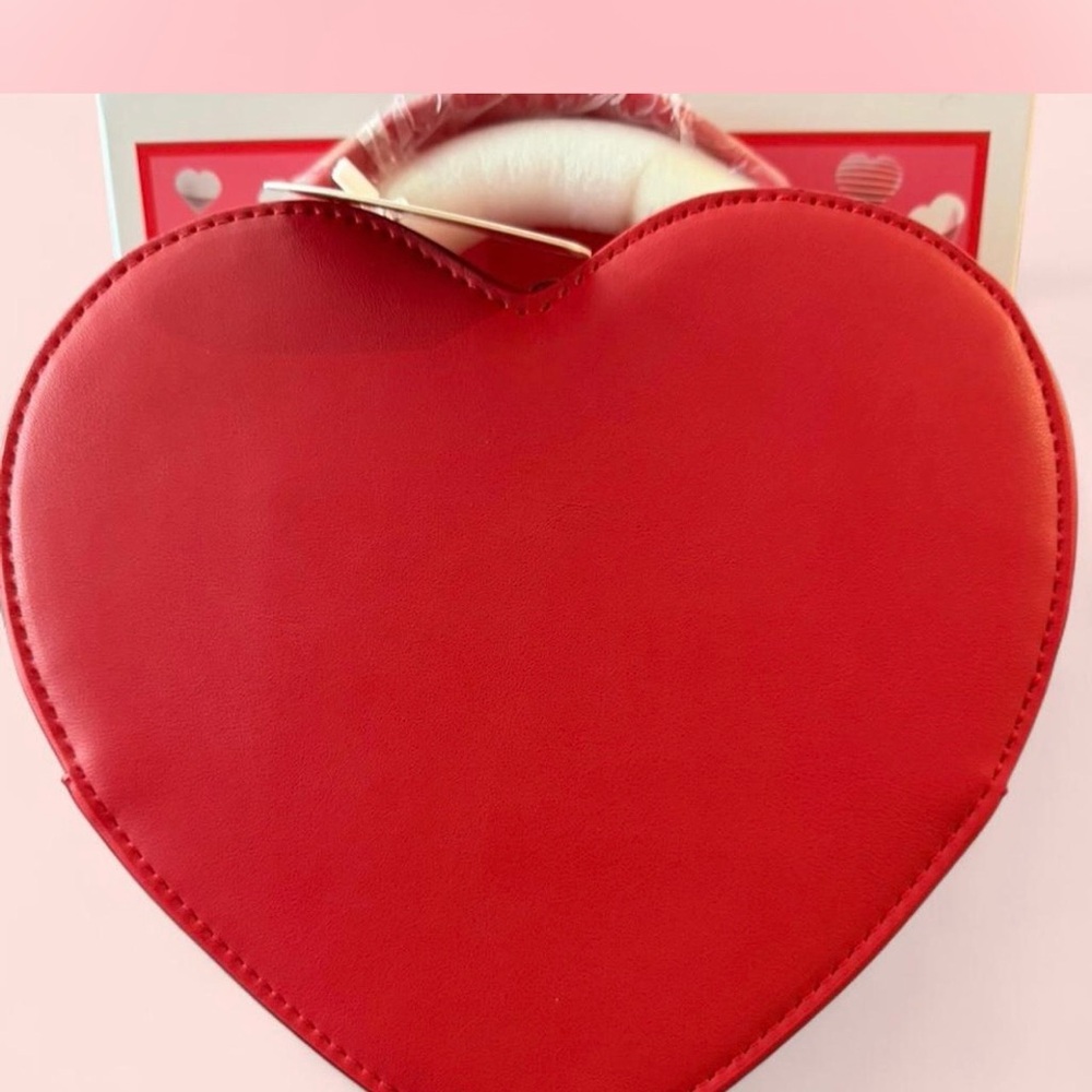 Heart-Shaped Red Women's Bag